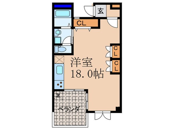 ディスティ桃山の物件間取画像